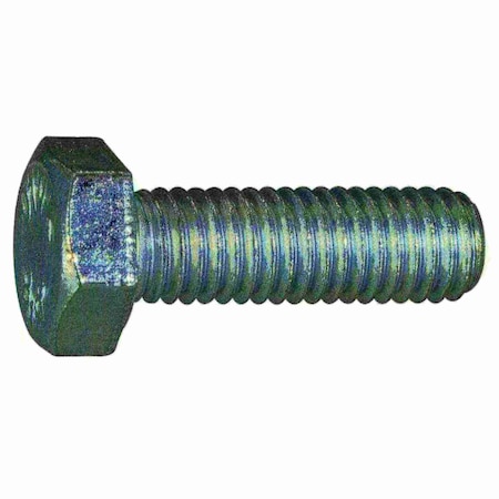 Midwest Fastener Class 8.8, M8-1.25 Hex Head Cap Screw, Zinc Plated Steel, 25 mm L, 12 PK 30944